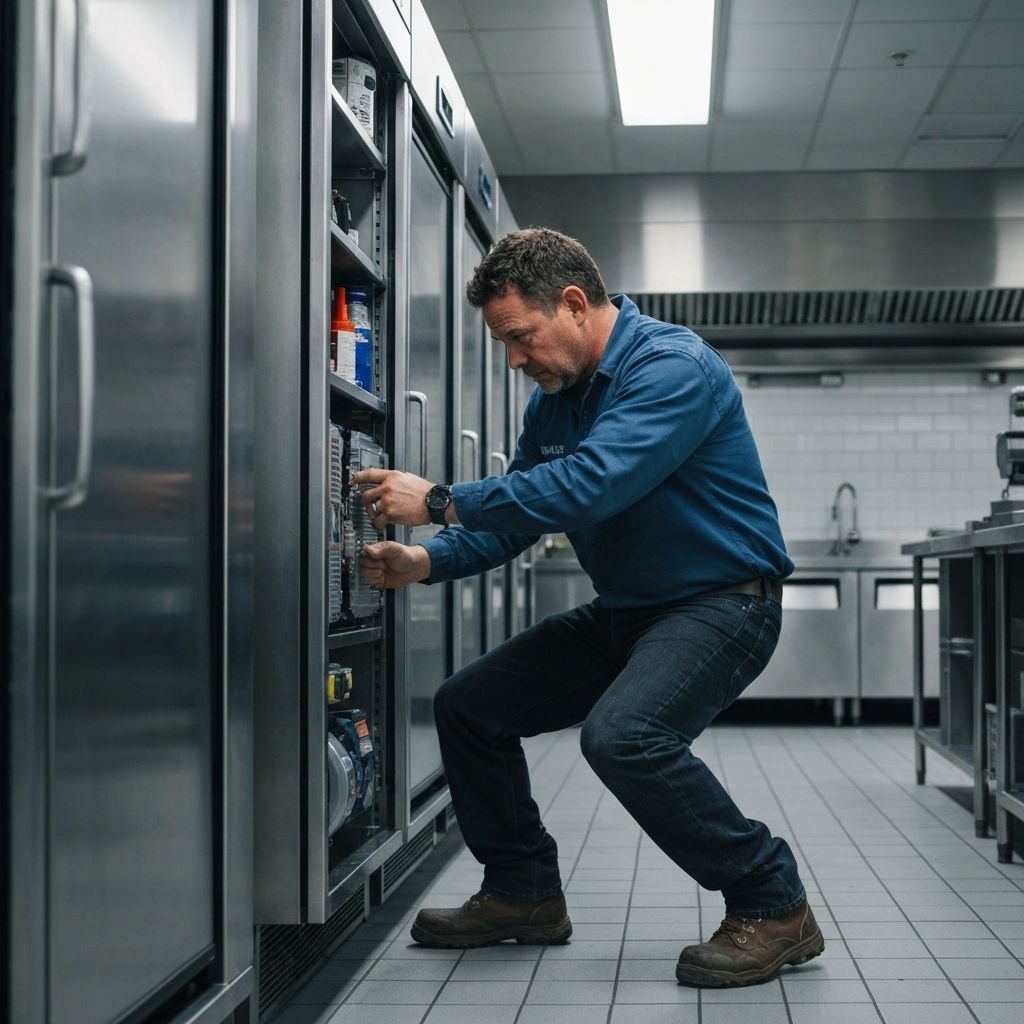Instalación profesional de sistema de refrigeración